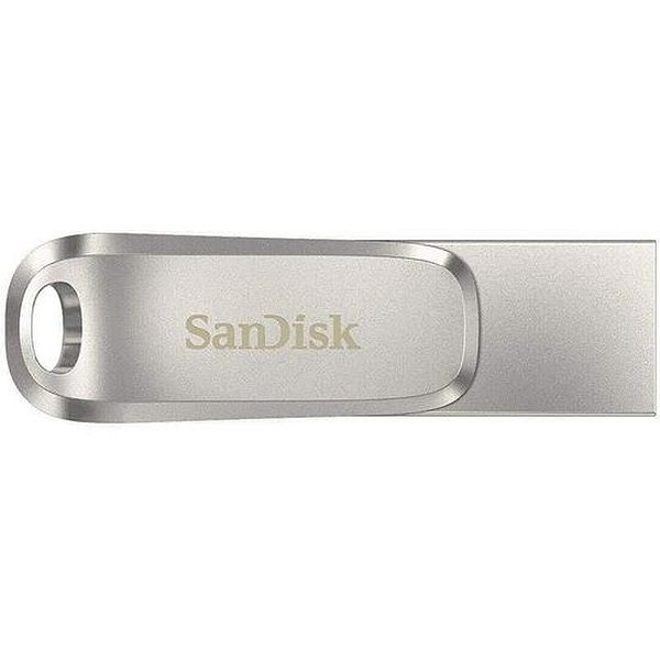 Pen Drive Sandisk Ultra Dual Drive Luxe Usb-C 3.1 512Gb - Prata (Sdddc4-512G-G46)