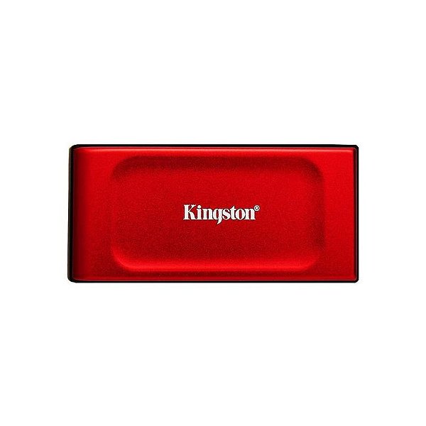 SSD Externo Kingston XS1000 1TB USB-C 3.2 Gen 2 - Vermelho SXS1000R/1000G