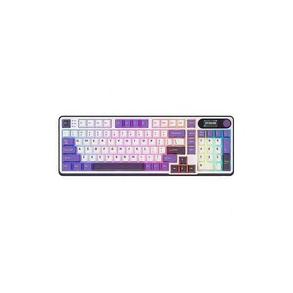 Teclado Mecânico Royal RK-S98 com Interruptores Blue e Mouse Blackberry