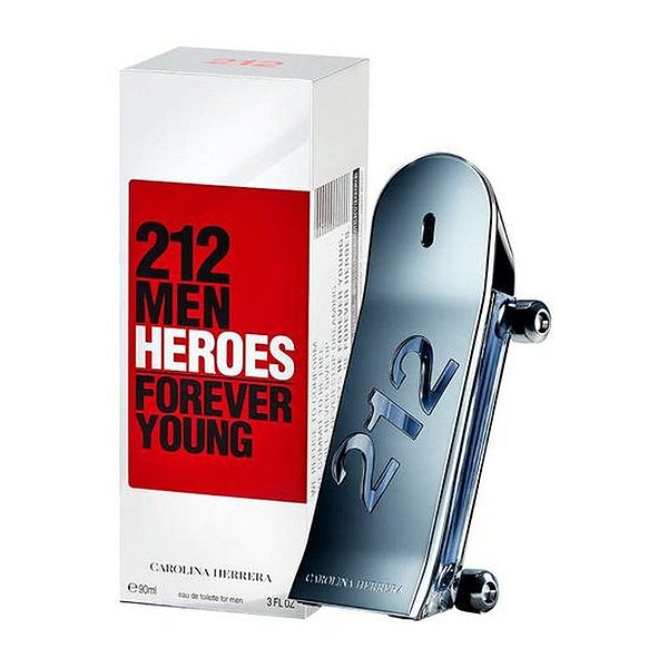 Perfume Carolina Herrera 212 Homem Heróis Eau De Toilette 90Ml