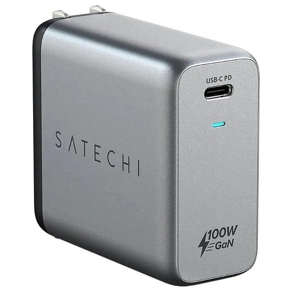 Carregador De Parede Satechi 100W Usb-C Pd St-Uc100Wsm Cinza