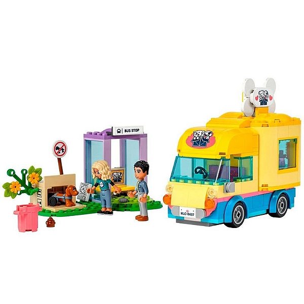 Resgate Canino Van de Lego 41741 com 300 Peças