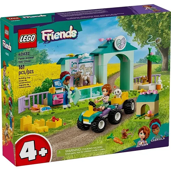 Clínica Veterinária de Animais da Fazenda Lego Friends