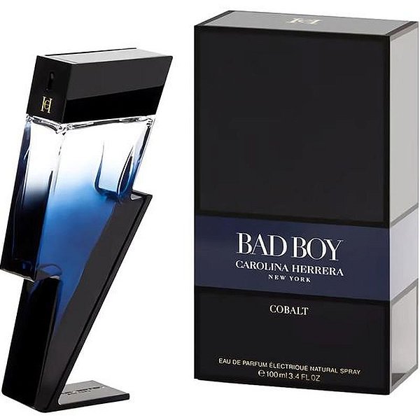 Perfume Carolina Herrera Bad Boy Cobalt Edp Masculino 100Ml - Fragrância Intensa E Elegante