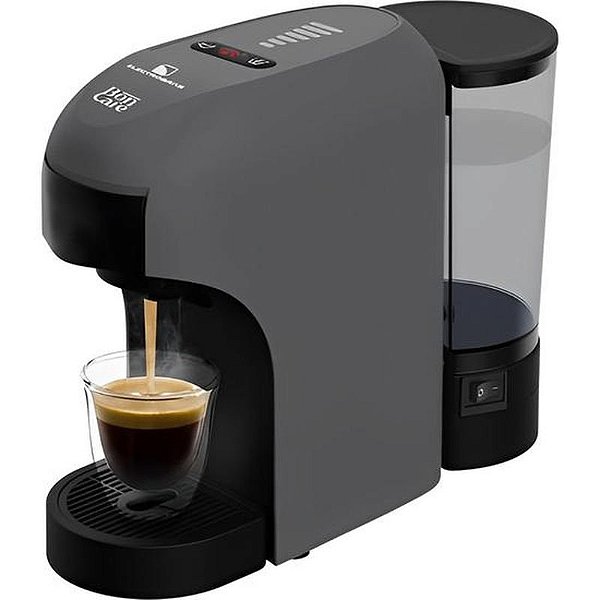 Cafeteira Multicápsulas Electrobras Bom Café Ebcm-22 3 Em 1 110V - Cinza E Preto