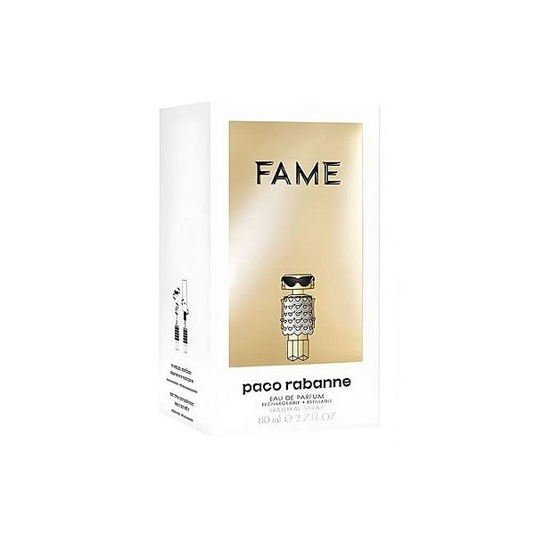 Perfume Feminino Paco Rabanne Fame Refilável 80 ML - Eau de Parfum