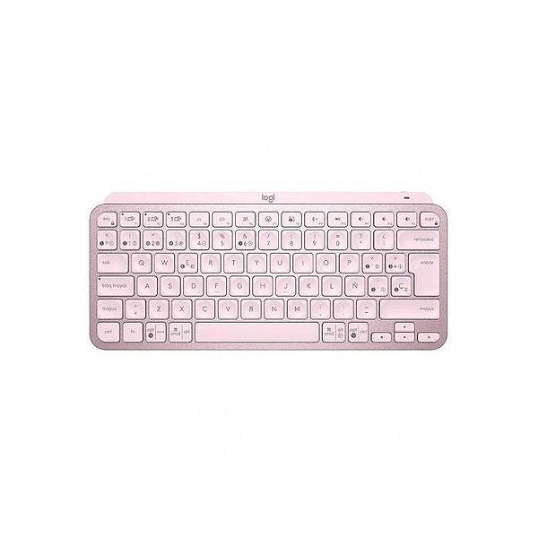 Teclado Sem Fio Logitech MX Keys Mini Rosa 920-010478