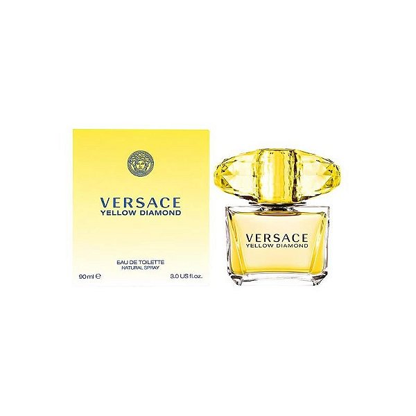 Perfume Versace Yellow Diamond - Eau de Toilette Feminino 90ML - Fragrância Encantadora