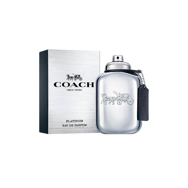 Perfume Coach Platinum Eau de Parfum 100ML - Elegância e Sofisticação em Fragrância