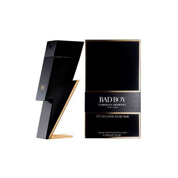 Perfume Carolina Herrera Bad Boy Eau de Toilette 100 ML - Elegância e Sofisticação Masculina