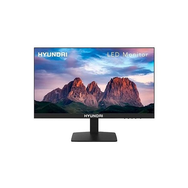 Monitor Hyundai 21 Full HD 75Hz com HDMI e VGA - Preto