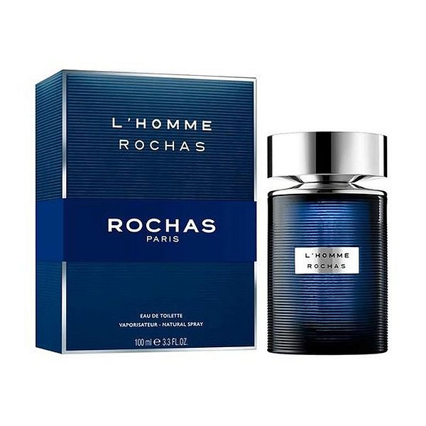 Perfume Rochas L'Homme Eau de Toilette 100ML - Elegância e Sofisticação Masculina