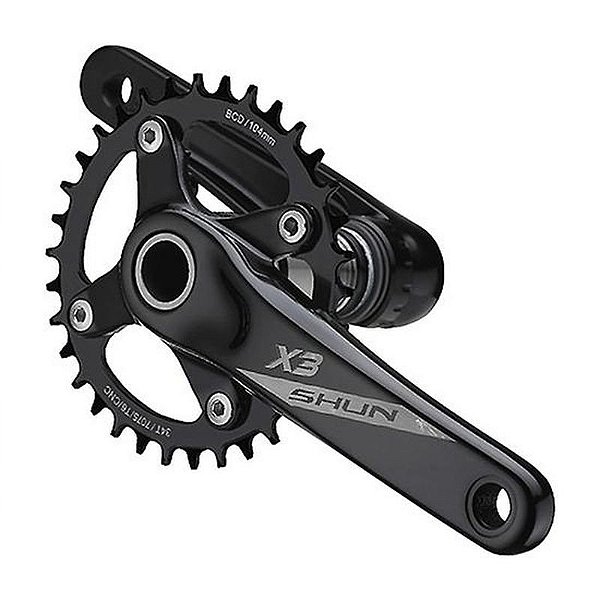 Pedivela De Bicicleta Shun X3-3100 36D/175 Mm