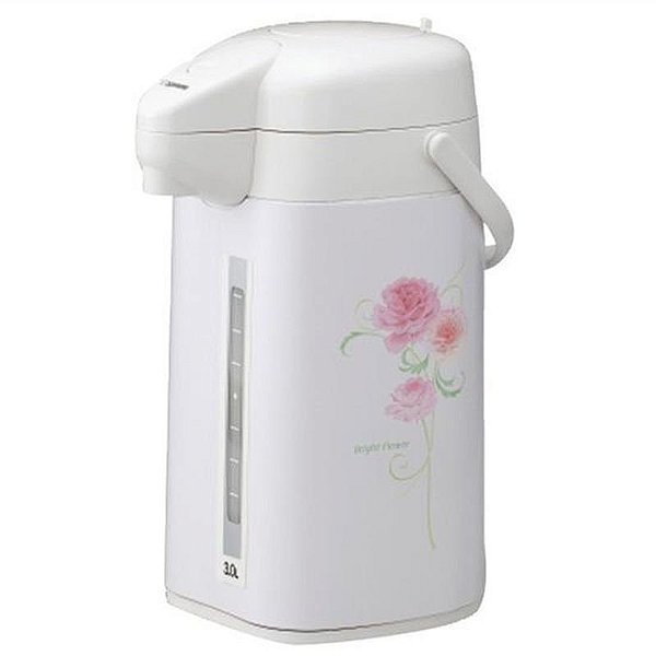 Garrafa Térmica Zojirushi 3L - Rosa Elegante Com Tecnologia Air Port