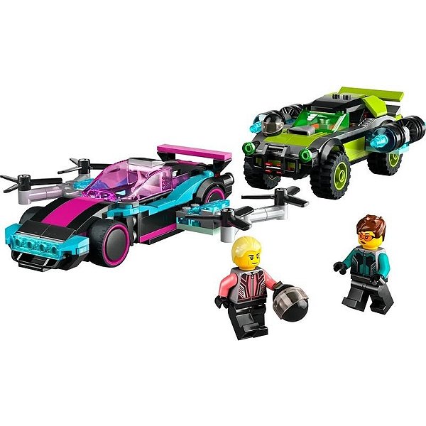 Carrinhos de Corrida Personalizados - Lego City 60396 (359 Peças)