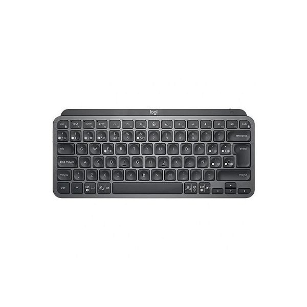 Teclado Sem Fio Logitech MX Keys 920-010476 Graphite Mini - Ergonomico e Elegante