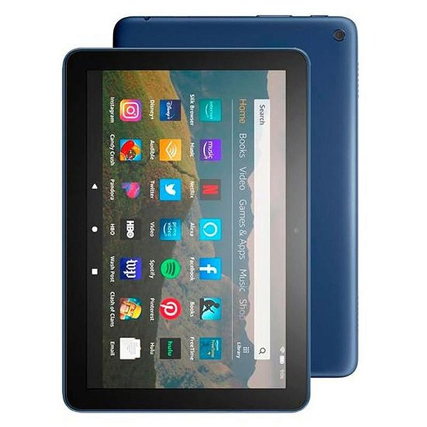 Tablet Amazon Fire HD 8 64GB - Tela de 8 - Cor Azul