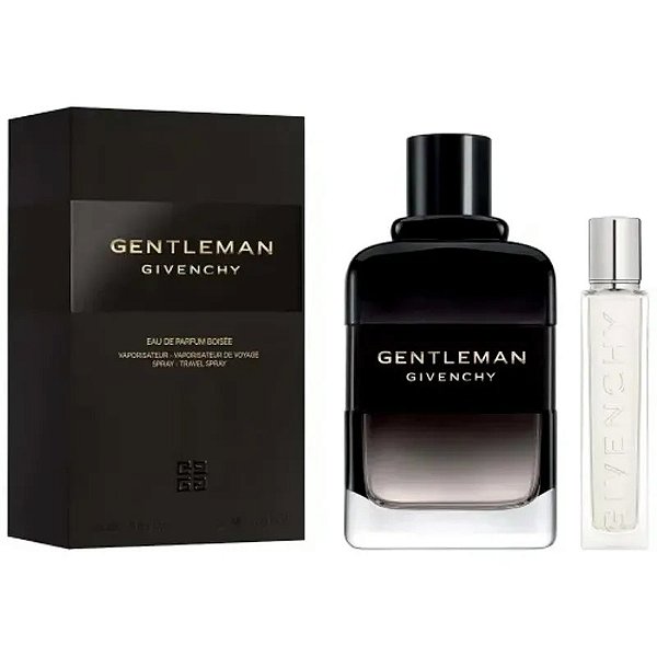 Conjunto de Perfume Givenchy Gentleman Boisée EDP 100mL + 12.5mL - Masculino Elegante