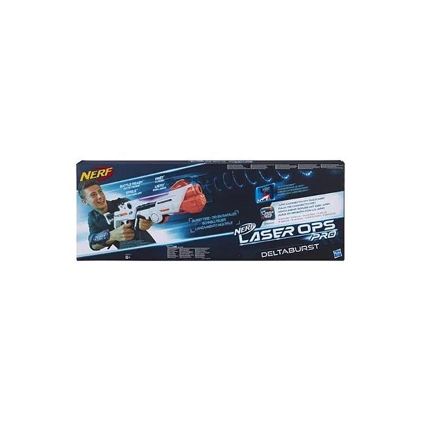 Nerf Laser Ops Burst Fire - Lançador de Dardos Hasbro E2279