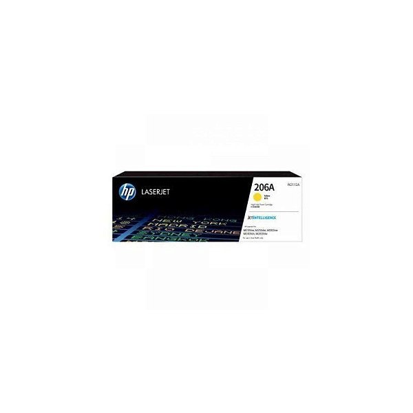 Cartucho De Toner Hp 206A W2112A Amarelo