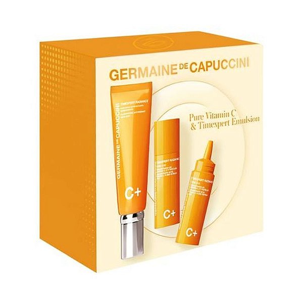 Kit de Emulsão Radiance C+ Timexpert Germaine de Capuccini - 3 Peças