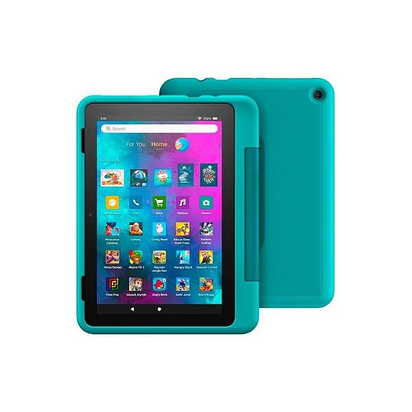 Tablet Fire HD 8 Kids Pro 2022 - 32GB - 8 - Verde (Embalagem Danificada)
