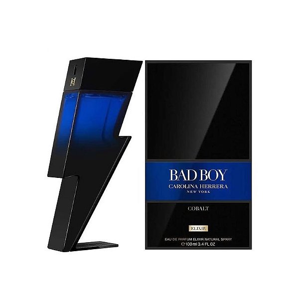Perfume Carolina Herrera Bad Boy Cobalt Elixir - Eau de Parfum Masculino 100ML