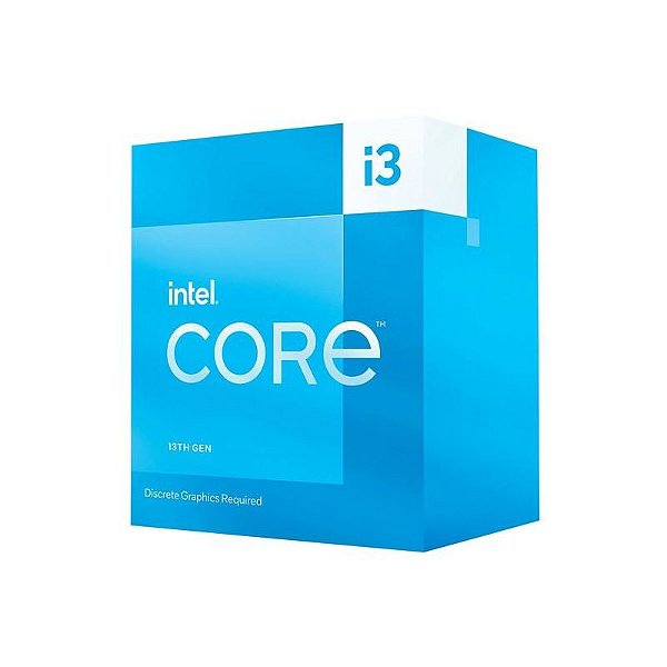 Processador Intel Core i3-13100F 3.4GHz - Quad-Core - LGA 1700