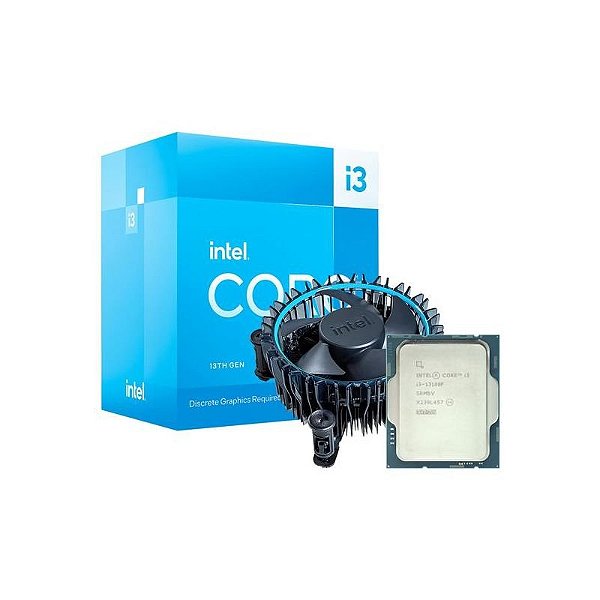 Processador Intel Core I3 13100F LGA 1700 3.4GHz 12Mb - Desempenho