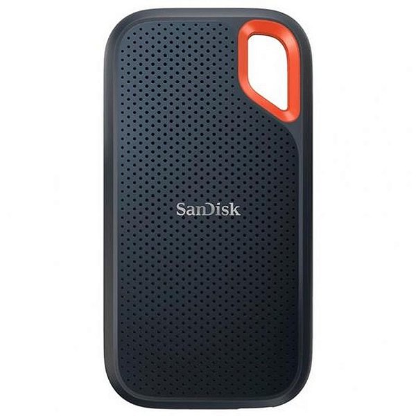SSD Externo Portátil SanDisk Extreme 500GB - Rápido e Durável - Preto