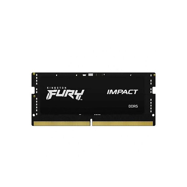 Memória RAM DDR5 32GB 5600 Kingston Fury Impact Preta KF556S40IB/32