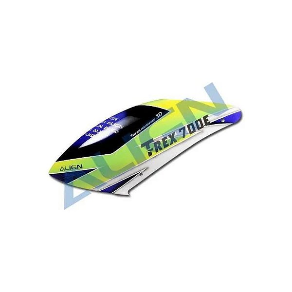 Capota Pintada Modelo Tr700E para Helicóptero HC7508T