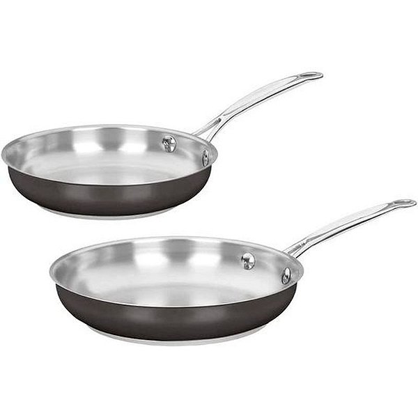 Conjunto De Frigideiras Cuisinart Indução 20Cm / 25Cm 2 Peças
