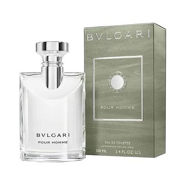 Perfume Bvlgari Pour Homme Eau de Toilette 100ML - Elegância e Sofisticação Masculina
