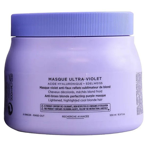 Máscara Hidratante Kérastase K Blond Absolu Com Ácido Hialurônico - 500Ml