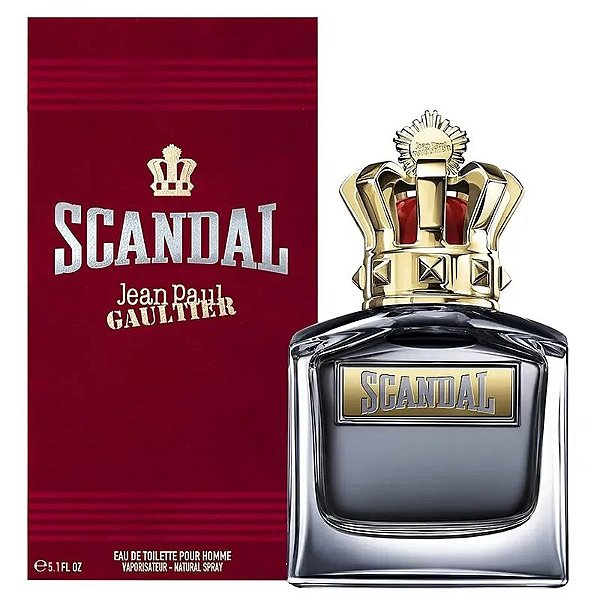Perfume Jean Paul Gaultier Scandal Pour Homme EDT 150mL - Fragrância Masculina Elegante