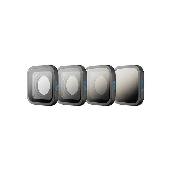 Filtros ND Profissionais para GoPro HERO13 Black - Kit com 4 Unidades AENDF-001