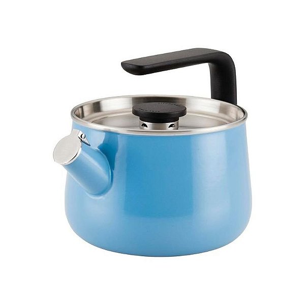 Chaleira Elétrica Kitchenaid 48748 Indução 1.8L Aço Escovado Azul
