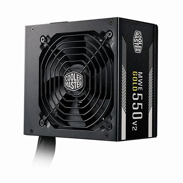 Fonte Cooler Master MWE 550W 80 Plus Gold - MPE-5501-ACAAG