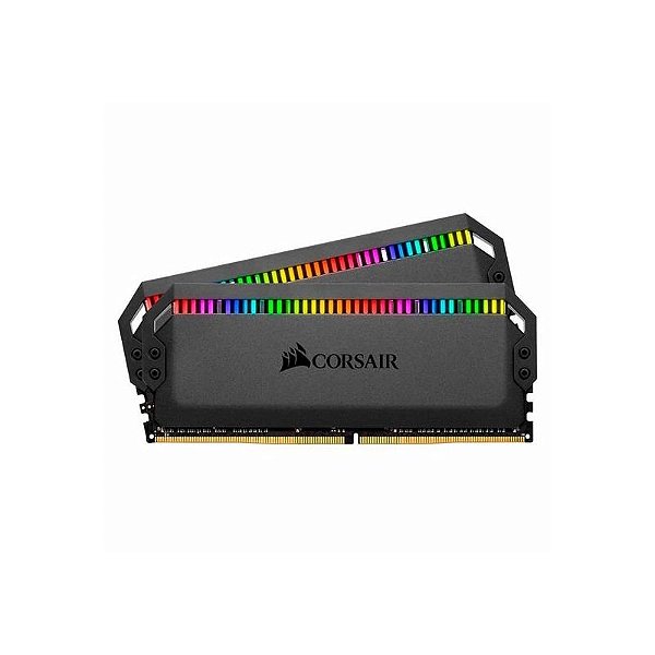 Memória RAM Corsair Dominator Platinum RGB 16GB (2x8GB) DDR4 3200MHz CMT16GX4M2Z3200C16