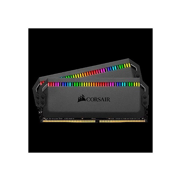 Memória RAM Corsair Dominator Platinum RGB 16GB (2x8GB) DDR4 3200MHz CMT16GX4M2E3200C16