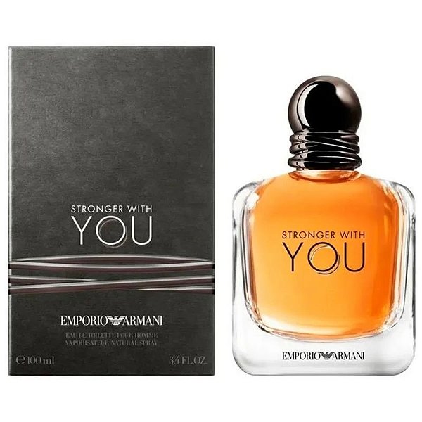Perfume Armani Stronger With You EDT 100mL - Masculino