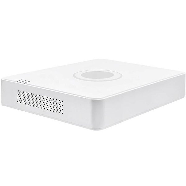 Gravador de Vídeo IP 8 Canais Hikvision NVR DS-7108NI-Q1 8P POE