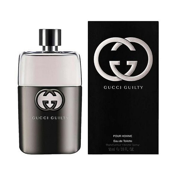 Perfume Masculino Gucci Guilty Pour Homme 90ML - Elegância e Sofisticação