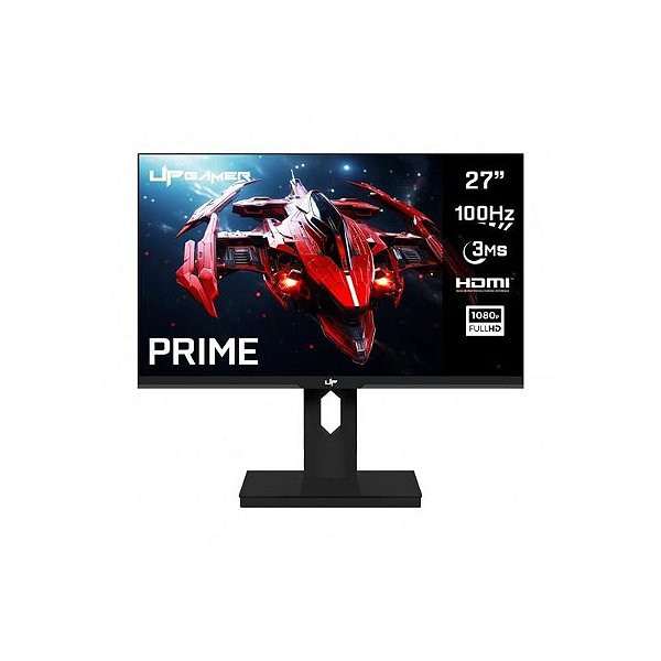 Monitor Gamer Prime 27 Full HD 100Hz 3ms - HDMI e VGA - PM27VA100BK - Preto