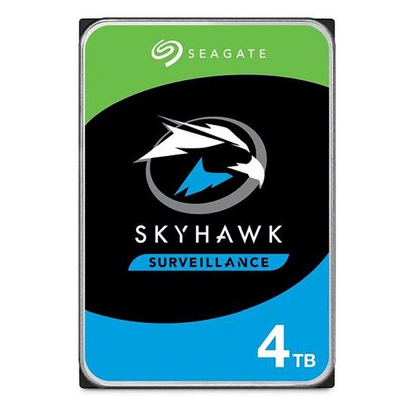 Disco Rígido Seagate Skyhawk 4TB 3.5 SATA 3 5400RPM para Vigilância - ST4000VX016