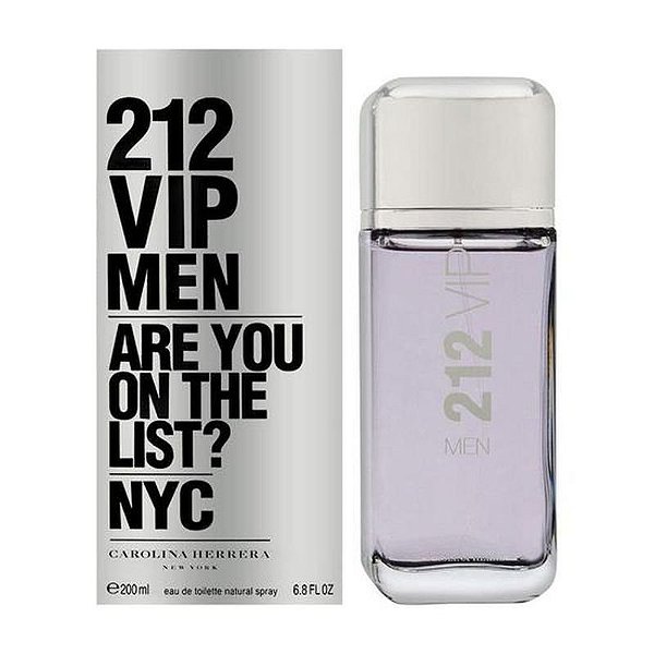 Perfume Carolina Herrera 212 Vip Men - Eau de Toilette Masculino 200ML