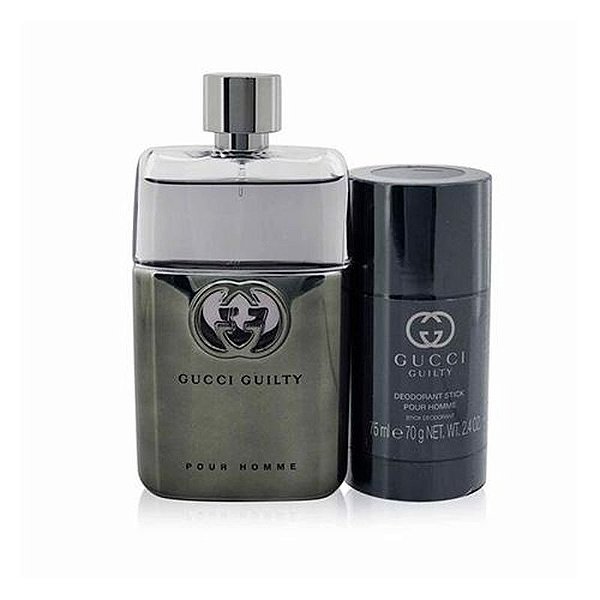 Kit Gucci Guilty Eau de Toilette Masculino 90ML - 2 Peças
