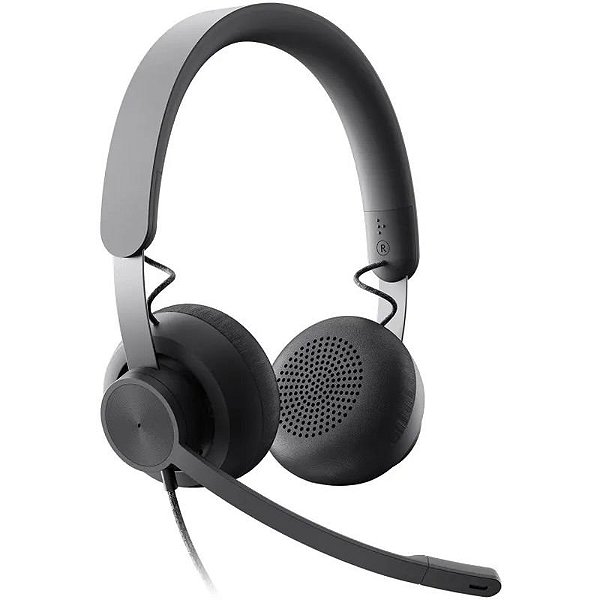 Fone de Ouvido Logitech Zone Wired 981-000871 - USB-C/A