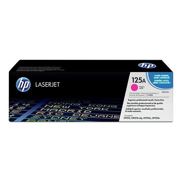 Toner Hp Cb543A 125A Magenta